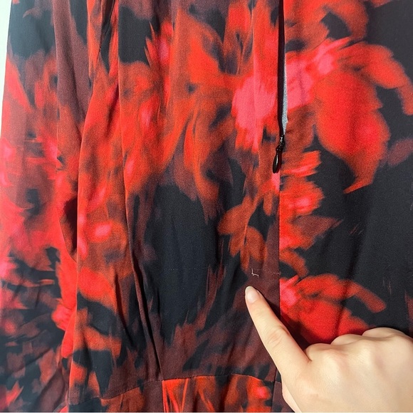 KOBI HALPERIN Halsey Floral-Print Midi Dress | medium - Picture 13 of 13